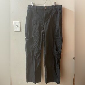Juniors Large 11-13 No Boundaries Black Cargo Pants